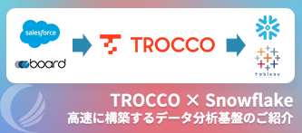 TROCCO × Snowflakeで高速に構築するデータ分析基盤のご紹介